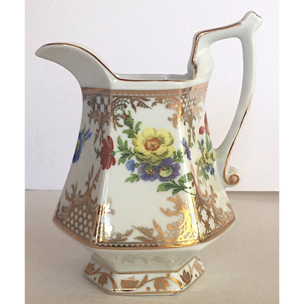 Royal Danube vintage floral pitcher